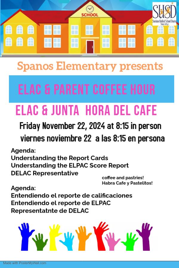  Parent Coffee and ELAC